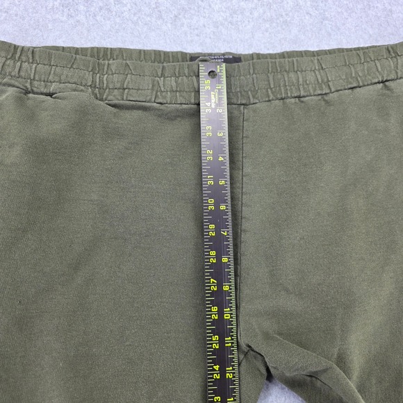 True Religion Lounge Jogger Shorts Men's Size Large Green Gold Horseshoe Logo - Picture 11 of 13
